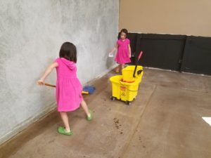 Keeping a brewery clean is the first order of business.