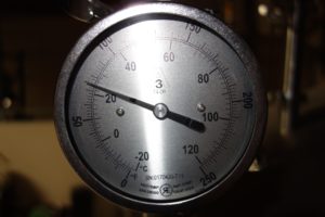 Shadow Puppet Brewing Company - Temperature Gauge